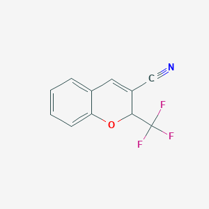 2-(Trifluoromethyl)-2H-chromene-3-carbonitrile