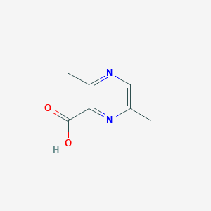 molecular formula C7H8N2O2 B1318798 3,6-Dimethylpyrazine-2-carboxylic acid CAS No. 2435-46-3