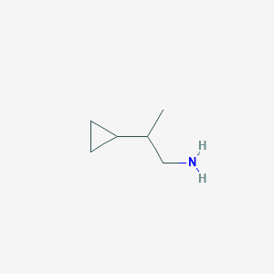 2-Cyclopropylpropan-1-amine