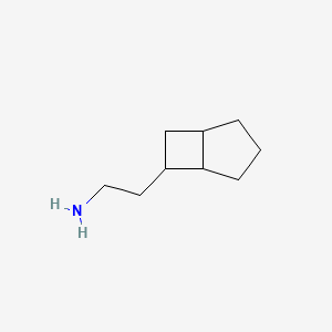 2-{Bicyclo[3.2.0]heptan-6-yl}ethan-1-amine