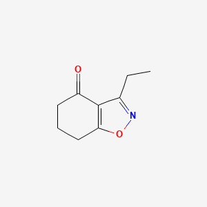 3-Ethyl-4,5,6,7-tetrahydro-1,2-benzoxazol-4-one