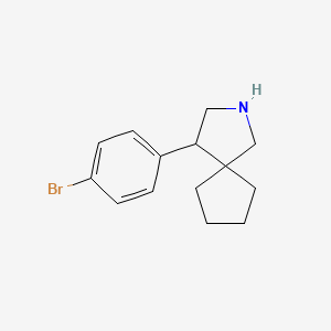 4-(4-Bromophenyl)-2-azaspiro[4.4]nonane