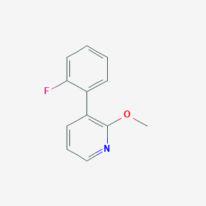 3-(2-Fluorophenyl)-2-methoxypyridine