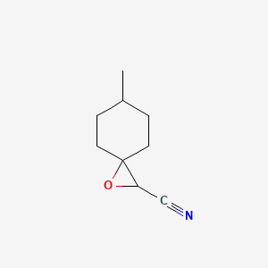 6-Methyl-1-oxaspiro[2.5]octane-2-carbonitrile