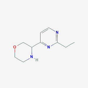 3-(2-Ethylpyrimidin-4-yl)morpholine