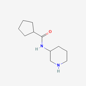 N-(Piperidin-3-YL)cyclopentanecarboxamide