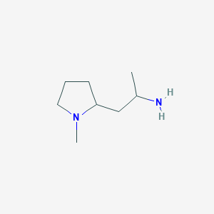 1-(1-Methylpyrrolidin-2-yl)propan-2-amine