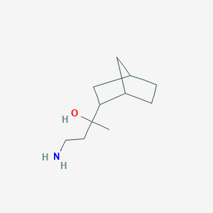 4-Amino-2-{bicyclo[2.2.1]heptan-2-yl}butan-2-ol