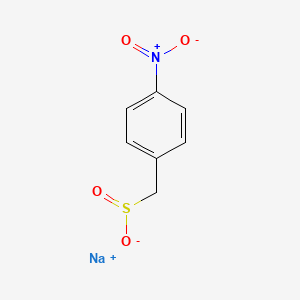 molecular formula C7H6NNaO4S B13188483 Sodium (4-nitrophenyl)methanesulfinate 