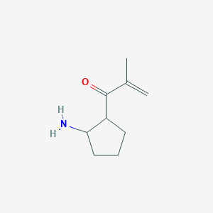 1-(2-Aminocyclopentyl)-2-methylprop-2-en-1-one