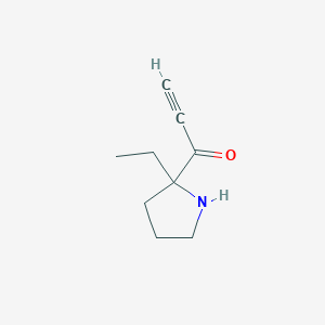 1-(2-Ethylpyrrolidin-2-yl)prop-2-yn-1-one