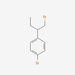 1-Bromo-4-(1-bromobutan-2-yl)benzene