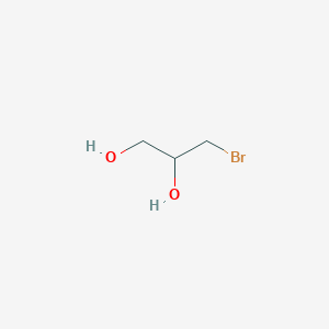 molecular formula C3H7BrO2 B131886 3-溴-1,2-丙二醇 CAS No. 4704-77-2