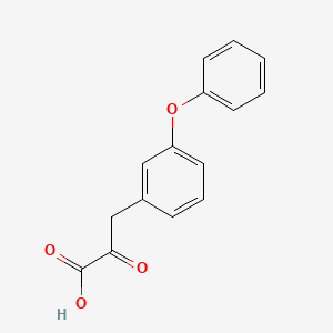 2-Oxo-3-(3-phenoxyphenyl)propanoic acid