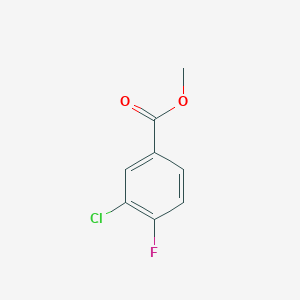 molecular formula C8H6ClFO2 B1318863 3-氯-4-氟苯甲酸甲酯 CAS No. 234082-35-0