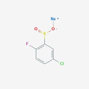 5-Chloro-2-fluorobenzenesulfinic acid sodium salt