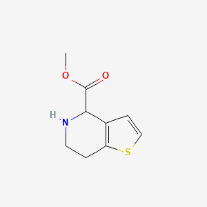 methyl 4H,5H,6H,7H-thieno[3,2-c]pyridine-4-carboxylate