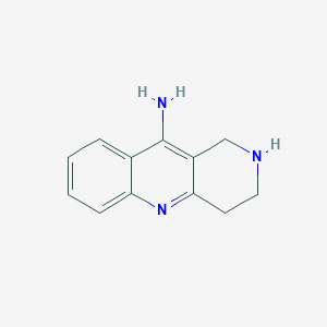 1H,2H,3H,4H-Benzo[B]1,6-naphthyridin-10-amine