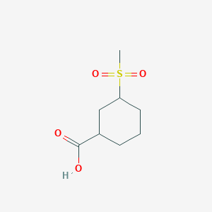 3-Methanesulfonylcyclohexane-1-carboxylic acid