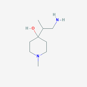 4-(1-Aminopropan-2-yl)-1-methylpiperidin-4-ol