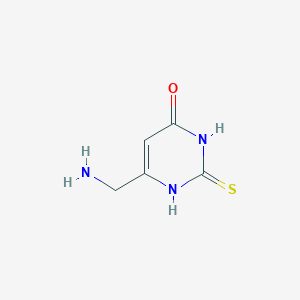 6-(Aminomethyl)-2-sulfanyl-3,4-dihydropyrimidin-4-one