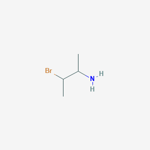 molecular formula C4H10BrN B13189061 3-Bromobutan-2-amine CAS No. 736083-47-9