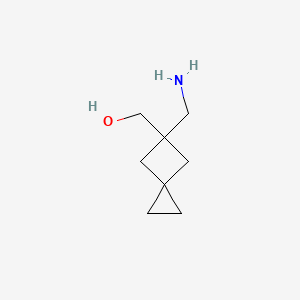 [5-(Aminomethyl)spiro[2.3]hexan-5-yl]methanol