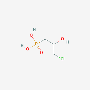 (3-Chloro-2-hydroxypropyl)phosphonic acid