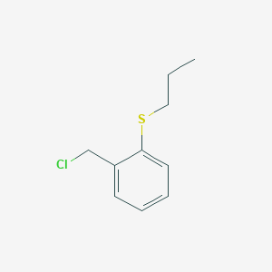 1-(Chloromethyl)-2-(propylsulfanyl)benzene