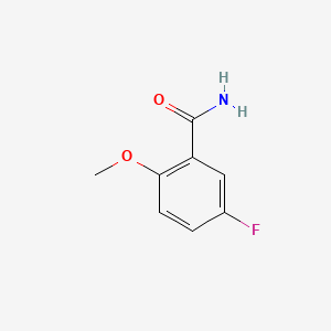 molecular formula C8H8FNO2 B1318924 5-Fluoro-2-methoxybenzamide CAS No. 704-04-1
