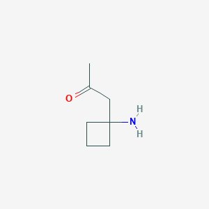 1-(1-Aminocyclobutyl)propan-2-one