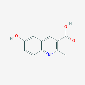 6-Hydroxy-2-methylquinoline-3-carboxylic acid