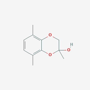 2,5,8-Trimethyl-2,3-dihydro-1,4-benzodioxin-2-ol