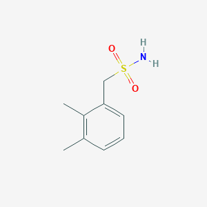 molecular formula C9H13NO2S B13189430 (2,3-Dimethylphenyl)methanesulfonamide 