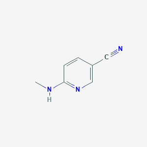molecular formula C7H7N3 B1318945 6-(Methylamino)nicotinonitrile CAS No. 261715-36-0