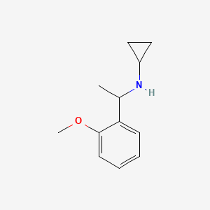 N-[1-(2-Methoxyphenyl)ethyl]cyclopropanamine