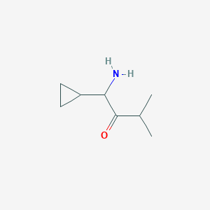 1-Amino-1-cyclopropyl-3-methylbutan-2-one