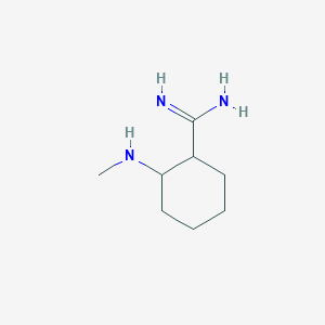 2-(Methylamino)cyclohexane-1-carboximidamide