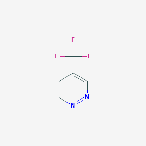 molecular formula C5H3F3N2 B1318961 4-(三氟甲基)哒嗪 CAS No. 132537-44-1
