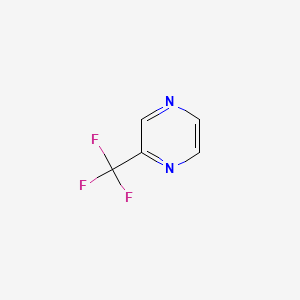 molecular formula C5H3F3N2 B1318962 2-(Trifluoromethyl)pyrazine CAS No. 61655-67-2