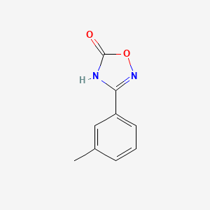 3-(3-Methylphenyl)-4,5-dihydro-1,2,4-oxadiazol-5-one