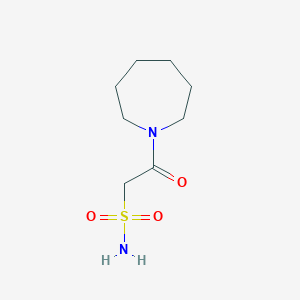 2-(Azepan-1-yl)-2-oxoethane-1-sulfonamide