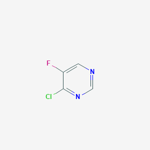 molecular formula C4H2ClFN2 B1318964 4-氯-5-氟嘧啶 CAS No. 347418-42-2