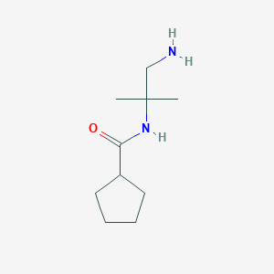 N-(1-amino-2-methylpropan-2-yl)cyclopentanecarboxamide