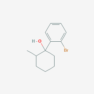 1-(2-Bromophenyl)-2-methylcyclohexan-1-ol