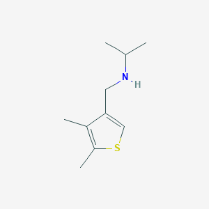 [(4,5-Dimethylthiophen-3-yl)methyl](propan-2-yl)amine