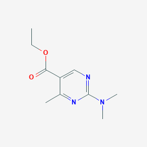 Ethyl 2-(dimethylamino)-4-methylpyrimidine-5-carboxylate