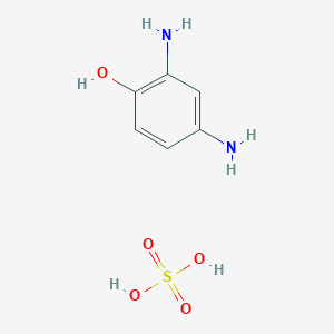 molecular formula C6H10N2O5S B1318981 2,4-二氨基苯酚硫酸盐 CAS No. 74283-34-4