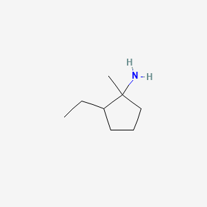 2-Ethyl-1-methylcyclopentan-1-amine