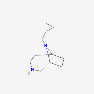 9-(Cyclopropylmethyl)-3,9-diazabicyclo[4.2.1]nonane